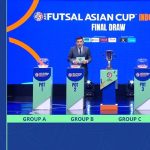 Final-Draw-Piala-Asia-Futsal-2026-Indonesia-Grup-Maut.jpg Tampilan layar Final Draw AFC Futsal Asian Cup Indonesia 2026, menunjukkan pembagian Pot 1 hingga Pot 4, dengan Indonesia berada di Pot 1 dan Korea Republic di Pot 4.