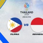 Close-up lambang Garuda di dada jersey Timnas Indonesia U-22, menyimbolkan semangat bertanding di SEA Games 2025.