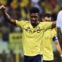 Pemain Al Nassr melakukan selebrasi gol dalam kemenangan telak 5-1 di pertandingan AFC Champions League Two.