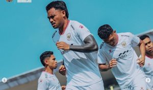 Sesi latihan intensif Timnas Indonesia yang kini tengah mendapat sorotan tajam dari media Vietnam jelang laga FIFA Matchday 2026.