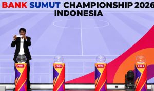 Suasana resmi acara Drawing AFF U-19 2026 yang menempatkan Indonesia U-19 di grup yang kompetitif bersama rival bebuyutan, Vietnam.