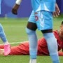 Ekspresi frustrasi yang menggambarkan kekecewaan publik Selecao setelah Portugal ditahan imbang 1-1 oleh RD Kongo.