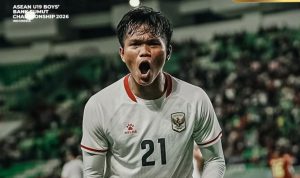 Selebrasi penuh emosi pemain Timnas U-19 setelah sukses membungkam Timor Leste demi menjaga asa lolos ke semifinal.