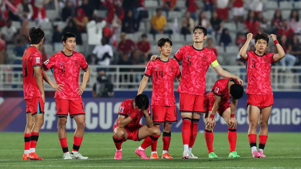Kekecewaan para pemain Korea Selatan di stadion, menjadi salah satu sorotan utama dalam rangkaian jadwal pertandingan Piala Dunia 2026 yang tayang live hari ini.