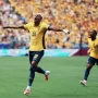 Selebrasi emosional pemain Timnas Ekuador setelah mencetak gol ke gawang Jerman di Piala Dunia 2026