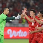 Para pemain Timnas Indonesia seperti Emil Audero dan Ragnar Oratmangoen bersiap menghadapi laga melawan Mozambik.