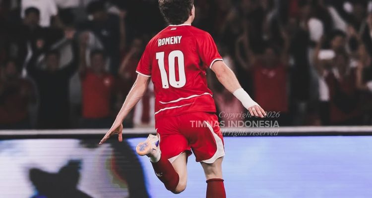 Selebrasi Ole Romeny bersama Timnas Indonesia; skuad Garuda kini diharapkan berani menguji nyali melawan tim-tim top dari benua Afrika setelah sukses menekuk Oman dan Mozambik.