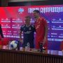 Potret Kevin Diks saat menghadiri agenda resmi skuad Garuda. Baru-baru ini ia blak-blakan mengakui peran krusial Jay Idzes di Timnas Indonesia.