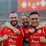 Pemain Persija merayakan kemenangan di Jakarta International Stadium; enam di antaranya kini mendapat panggilan memperkuat Timnas di Piala AFF 2026.
