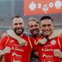 Pemain Persija merayakan kemenangan di Jakarta International Stadium; enam di antaranya kini mendapat panggilan memperkuat Timnas di Piala AFF 2026.