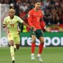 Duel sengit Portugal vs Spanyol mempertemukan intensitas tinggi antar raksasa Eropa di atas lapangan hijau.