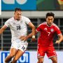 Momen duel ketat pemain Timnas Indonesia saat berlaga di ASEAN Championship Piala AFF 2026.