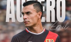 Emil Audero kiper keturunan Timnas Indonesia mengenakan jersey Rayo Vallecano di Liga Top Eropa