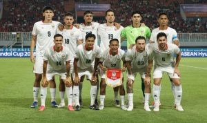 fifa-asean-cup-2026-timnas-indonesia-target-100-besar-dunia.webp Skuad Timnas Indonesia berfoto bersama sebelum pertandingan dimulai dalam ajang FIFA ASEAN Cup 2026.