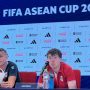 John Herdman menyampaikan keterangan pers terkait agenda uji coba Timnas Indonesia di FIFA ASEAN Cup 2026.