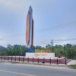 gerbang-kota-balikpapan-km-24-rusak.webp Tugu Gerbang Kota Balikpapan Km 24 yang mengalami kerusakan pada sejumlah fasilitas umum.